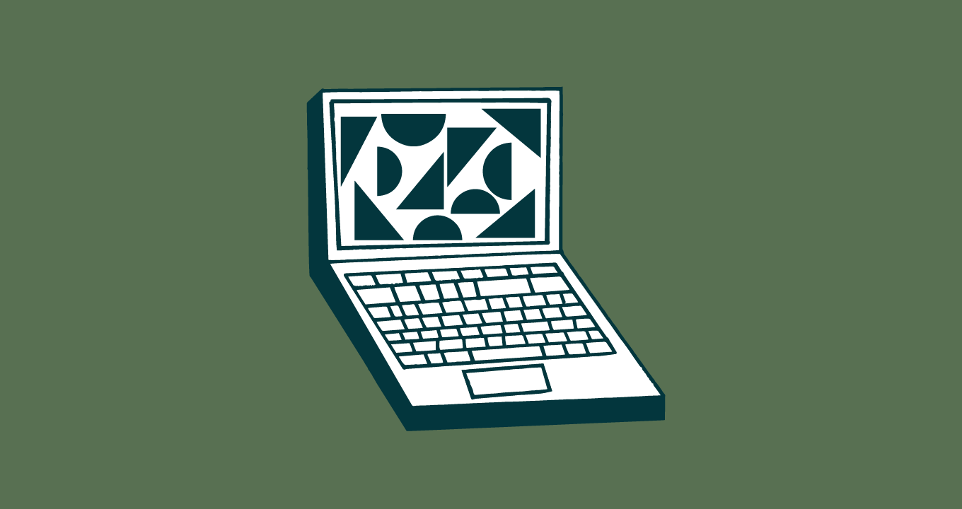 illustration d’un ordinateur portable